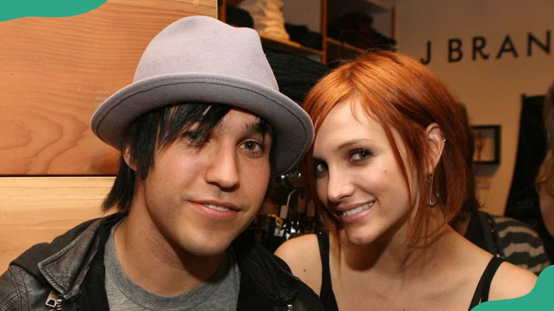Pete Wentz and Ashlee Simpson attend in Hollywood