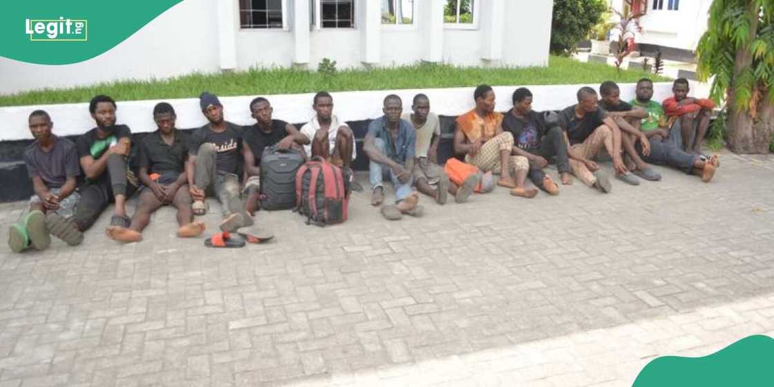 How 14 Stowaways were arrested by the Navy in Lagos How 14 Stowaways were arrested by the Navy in Lagos