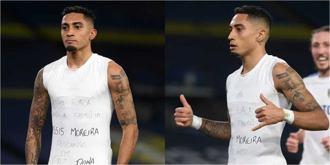 Premier League star pays emotional tribute to Ronaldinho's mum after scoring a beautiful goal Premier League star pays emotional tribute to Ronaldinho's mum after scoring a beautiful goal