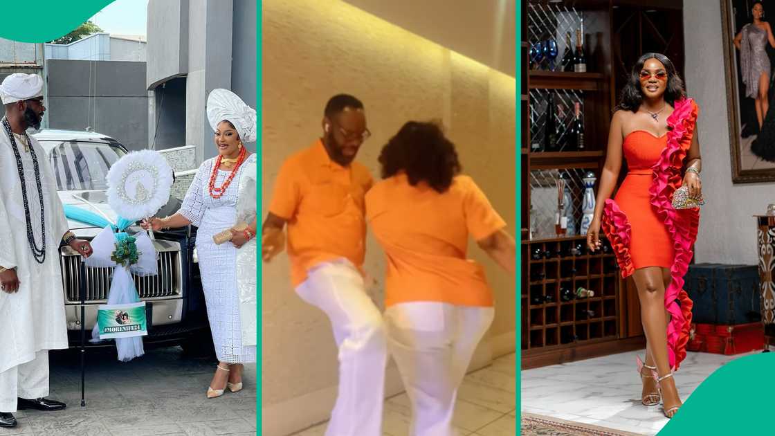 Omoborty and her hubby tease Iyabo Ojo for prize as they hop on Ololufe challenge; watch clip