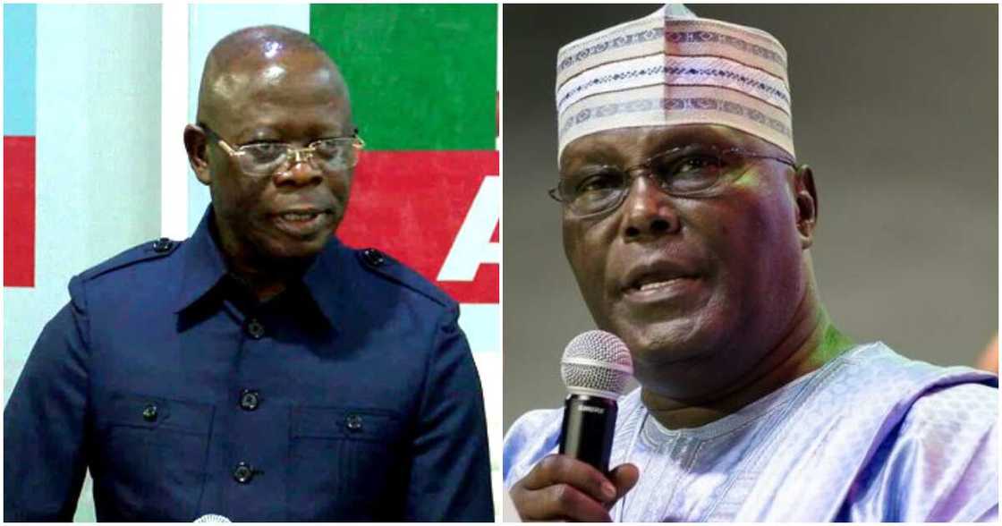 Adams Oshiomhole, Atiku Abubakar, 2023 election, PDP, APC, Bola Tinubu, Kashim Shettima, PDP G5 Governors Adams Oshiomhole, Atiku Abubakar, 2023 election, PDP, APC, Bola Tinubu, Kashim Shettima, PDP G5 Governors