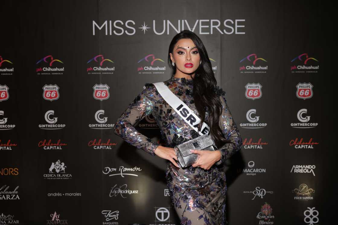 Miss Israel Ofir Korsia attends the red carpet Miss Israel Ofir Korsia attends the red carpet