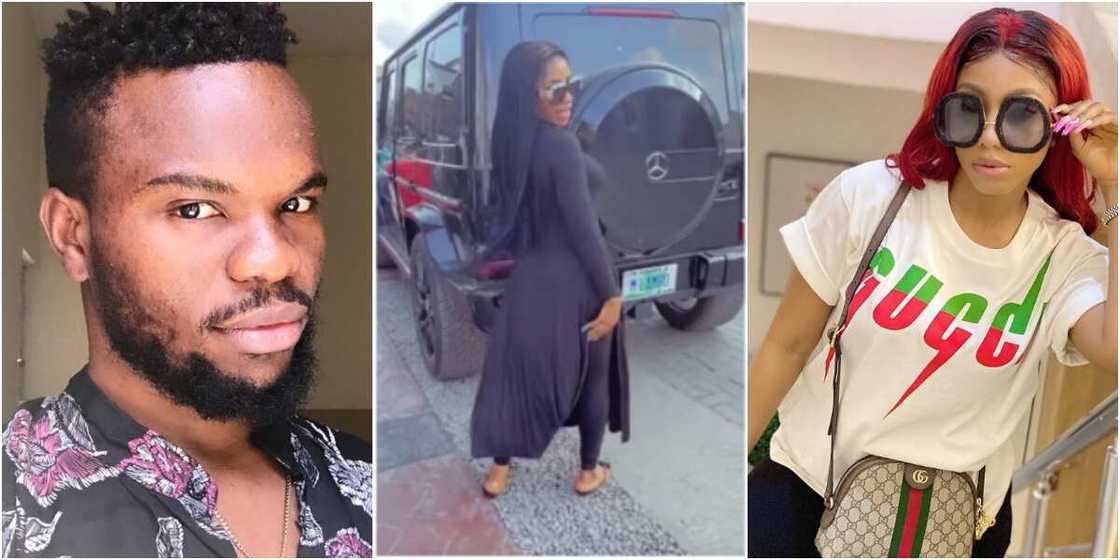 TikTok user and Mercy Eke TikTok user and Mercy Eke