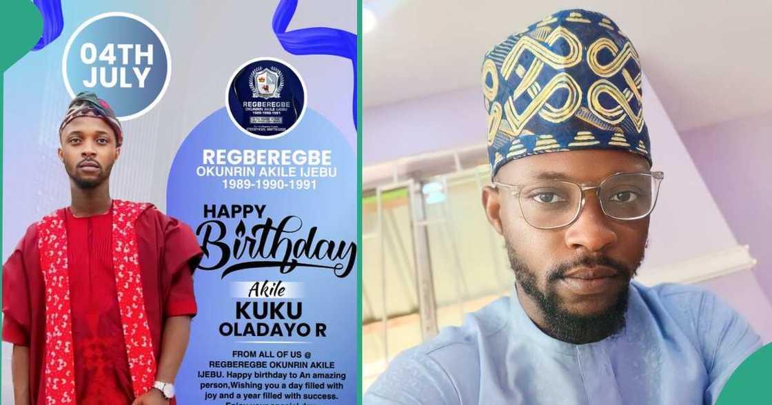 Reactions trail Nigerian youth's weird-looking birthday poster Reactions trail Nigerian youth's weird-looking birthday poster