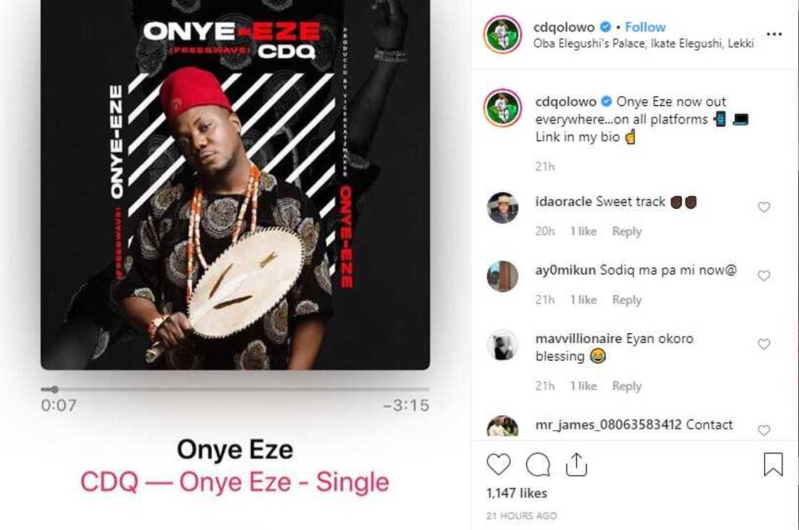 CDQ - Onye Eze