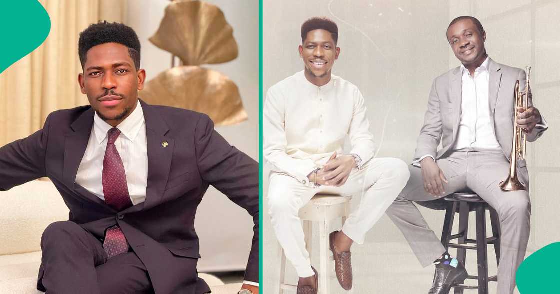 Moses Bliss features Nathaniel Bassey. Moses Bliss features Nathaniel Bassey.