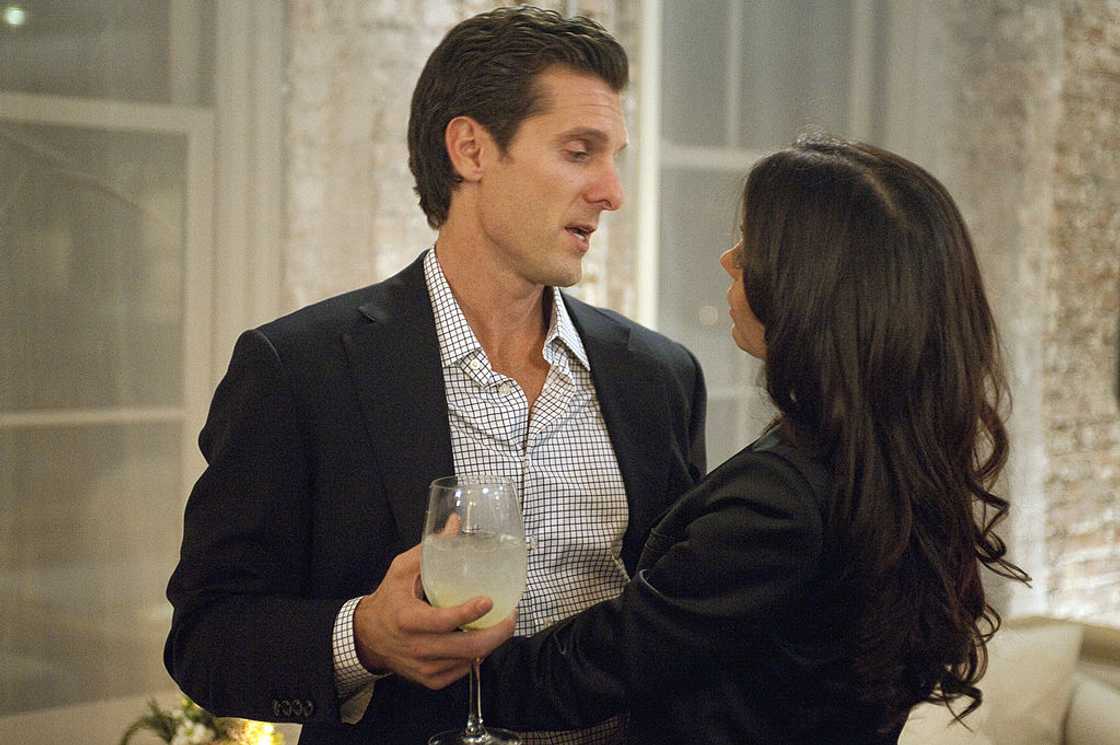 Bethenny Frankel and Jason Hoppy share a moment