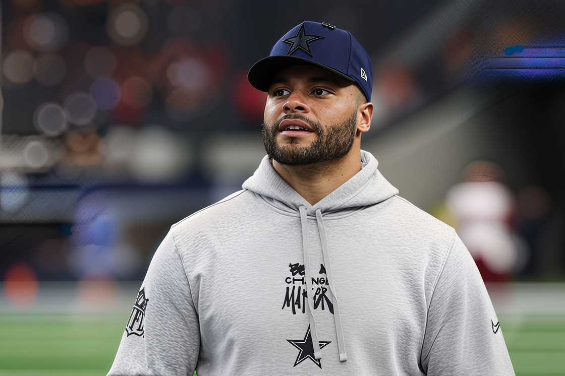 Dak Prescott at AT&T Stadium Dak Prescott at AT&T Stadium