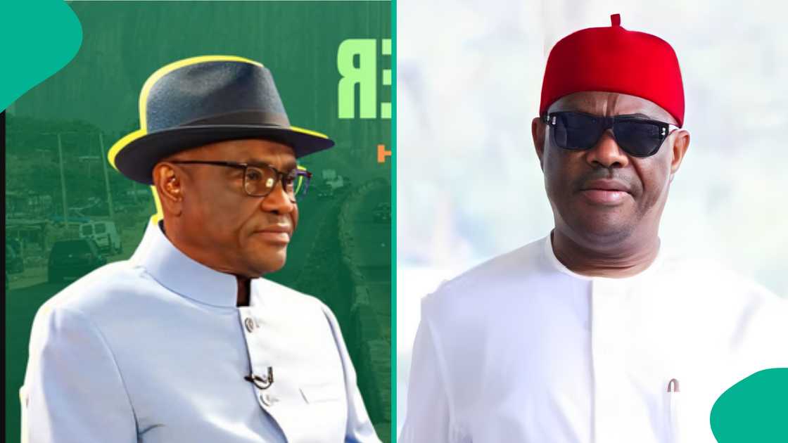 The confrontation between Wike and the naval officer went viral online. Man shares how navy officer addressed a policeman. FCT minister, Nyesom Wike, A.M Yerima, Naval officer.