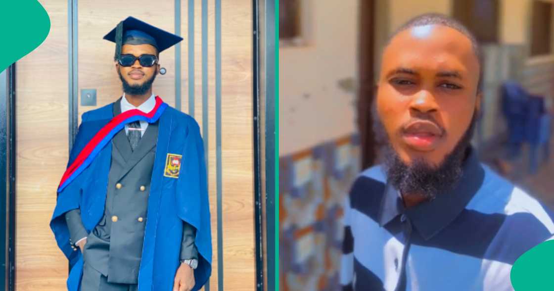 UniIorin law graduate excited as he bags first class UniIorin law graduate excited as he bags first class