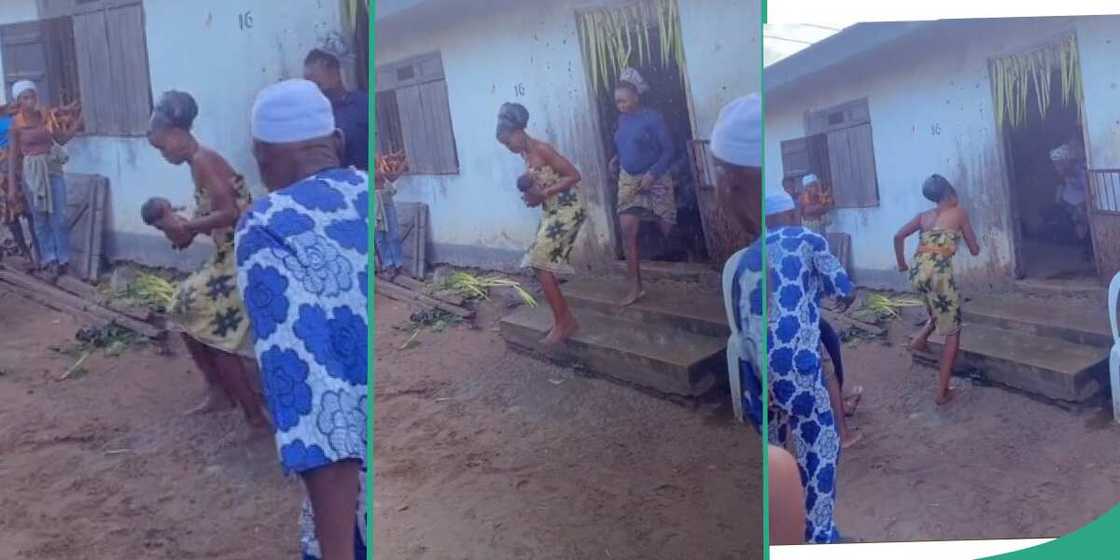 Newborn baby, wife Newborn baby, wife