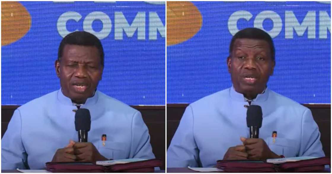 Just In: Pastor Adeboye Makes First Public Appearance After son's Death, Photos Emerge