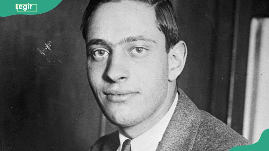 Nathan Leopold Jr. at police custody Nathan Leopold Jr. at police custody