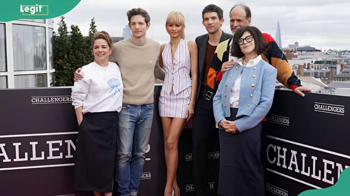 Rachel O'Connor, Mike Faist, Zendaya, Josh O'Connor, Luca Guadagnino and Amy Pascal Rachel O'Connor, Mike Faist, Zendaya, Josh O'Connor, Luca Guadagnino and Amy Pascal