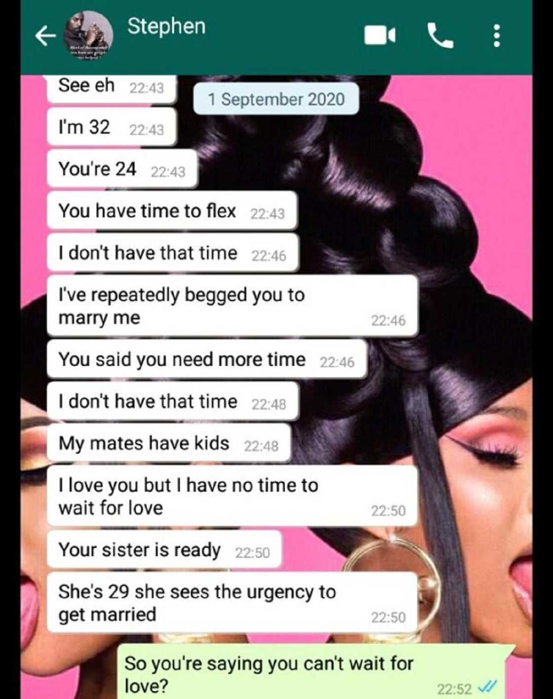 Saurayi zai yi wuff da yayar budurwarsa bayan budurwar ta ki aurensa Saurayi zai yi wuff da yayar budurwarsa bayan budurwar ta ki aurensa