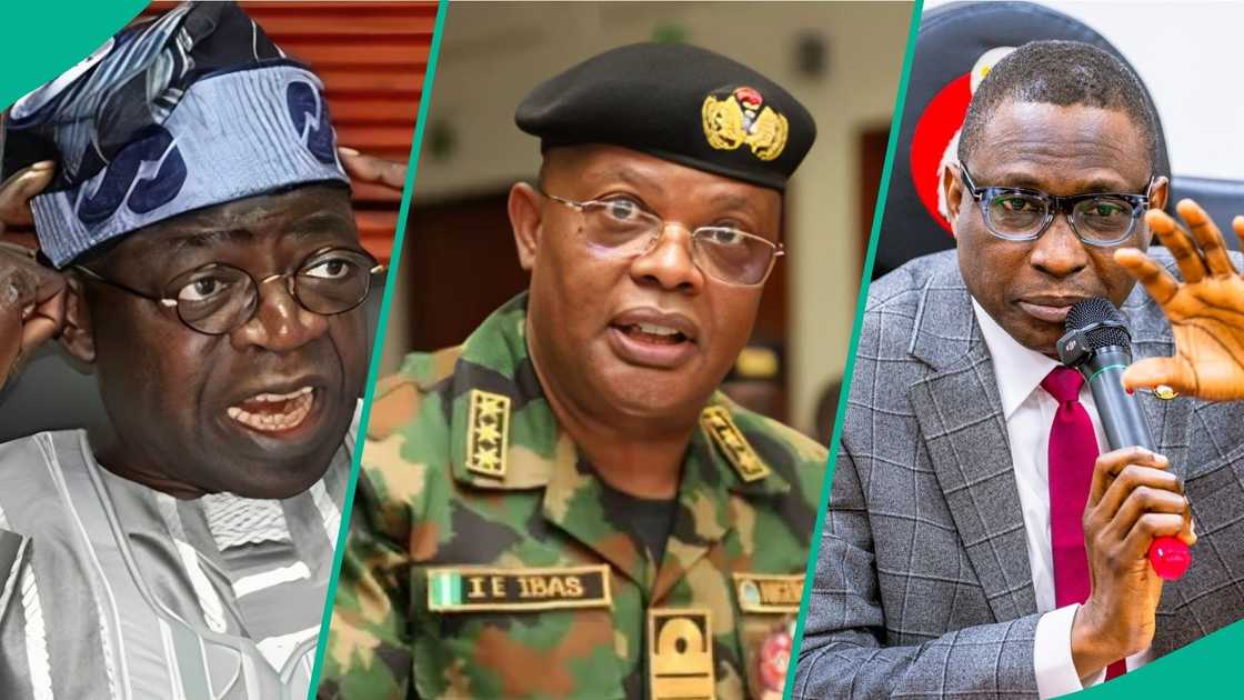 The EFCC is seen at Aso Rock following President Bola Tinubu’s summons of the former Rivers sole administrator.