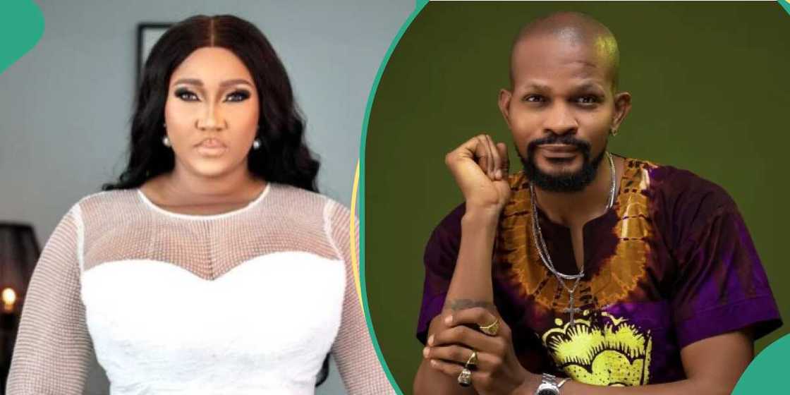 Nollywood's Judy Austin and Uche Maduagwu Nollywood's Judy Austin and Uche Maduagwu