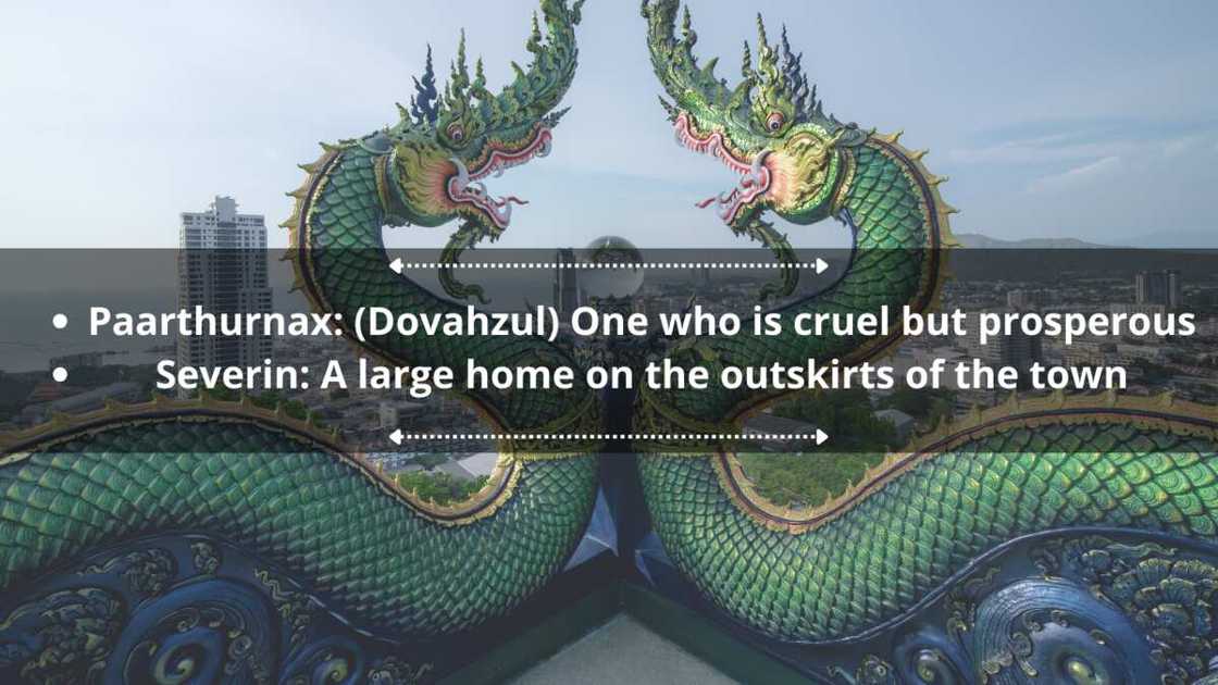 Dragonborn names Dragonborn names