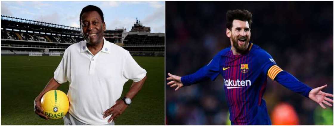 Taka leda: Pele ya ce ko kadan Messi bai kama kafarsa a iya kwallon kafa ba Taka leda: Pele ya ce ko kadan Messi bai kama kafarsa a iya kwallon kafa ba