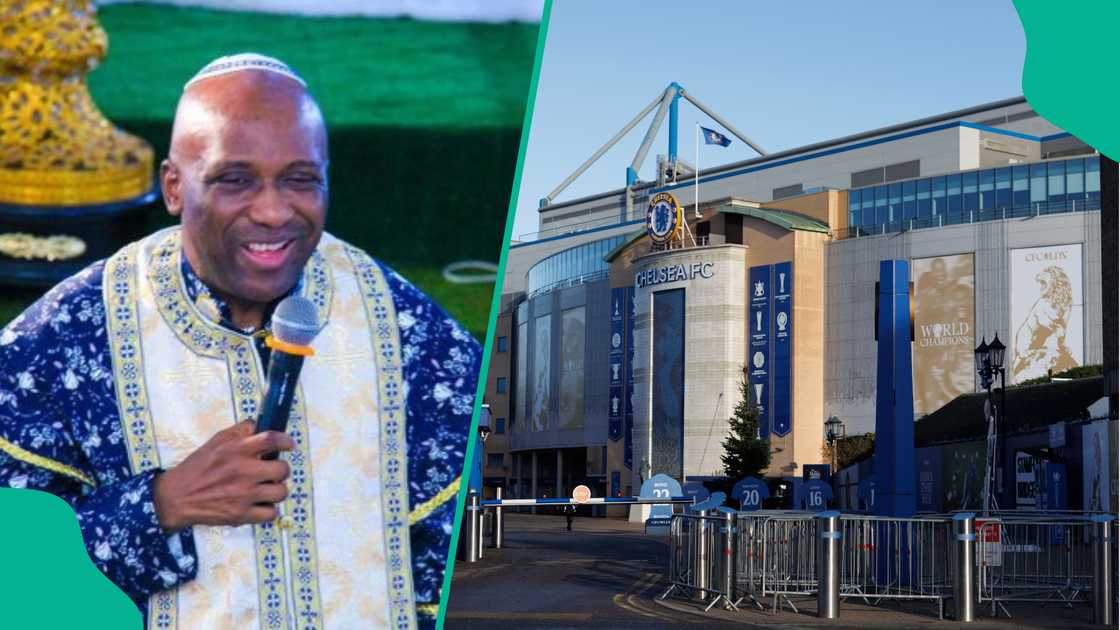 Primate Elijah Ayodele, Stamford Bridge, London, England, Chelsea. Primate Elijah Ayodele, Stamford Bridge, London, England, Chelsea.