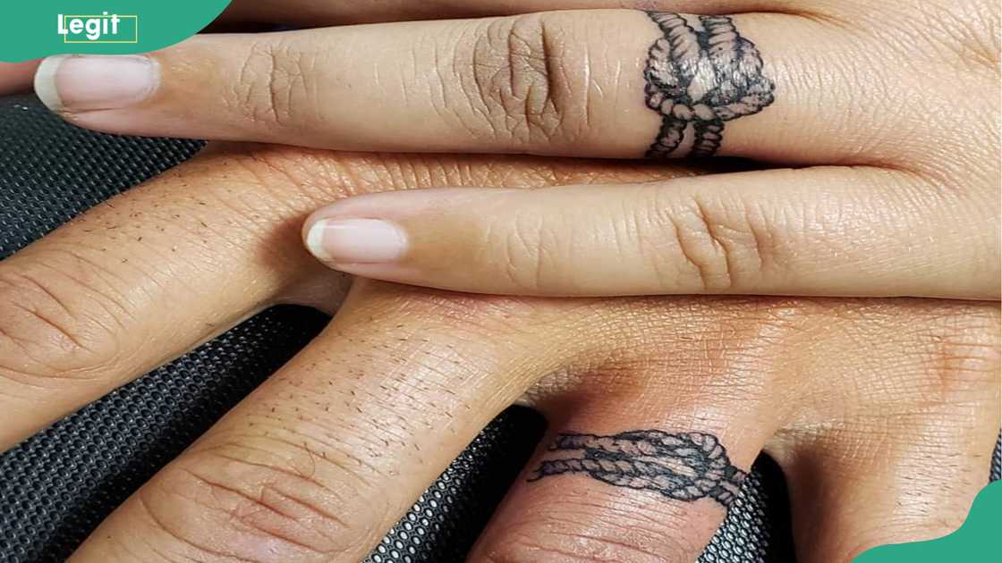 Tie the knot tattoo