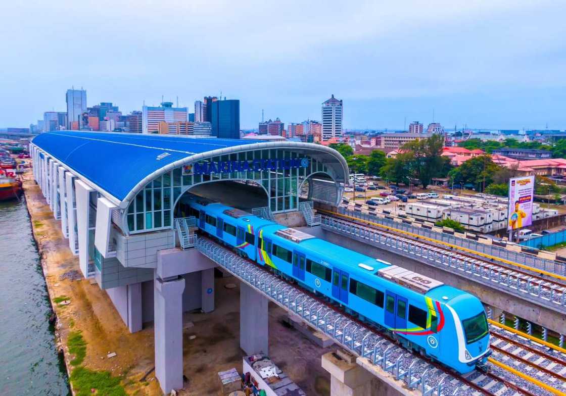 Lagos Blue Rail line