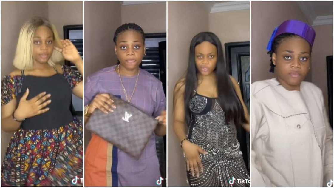 African family goals/lady in man's outfits. African family goals/lady in man's outfits.