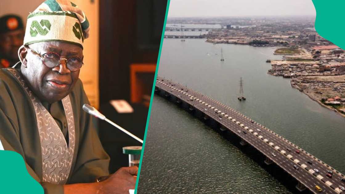 Shugaba Bola Tinubu da gadar Legas