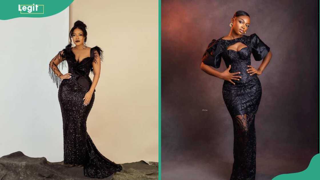 33 latest sequence gown styles with sequins in Nigeria (2024) - Legit.ng