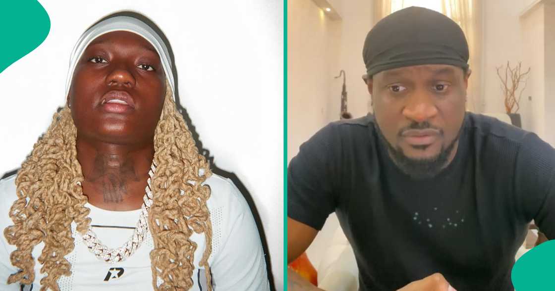 Darkoo calls out Peter Okoye Mr P. Darkoo calls out Peter Okoye Mr P.