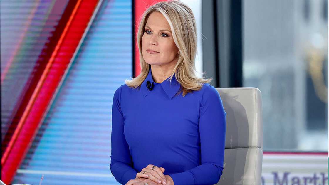 Martha MacCallum during an interview on FOX News Channel's
