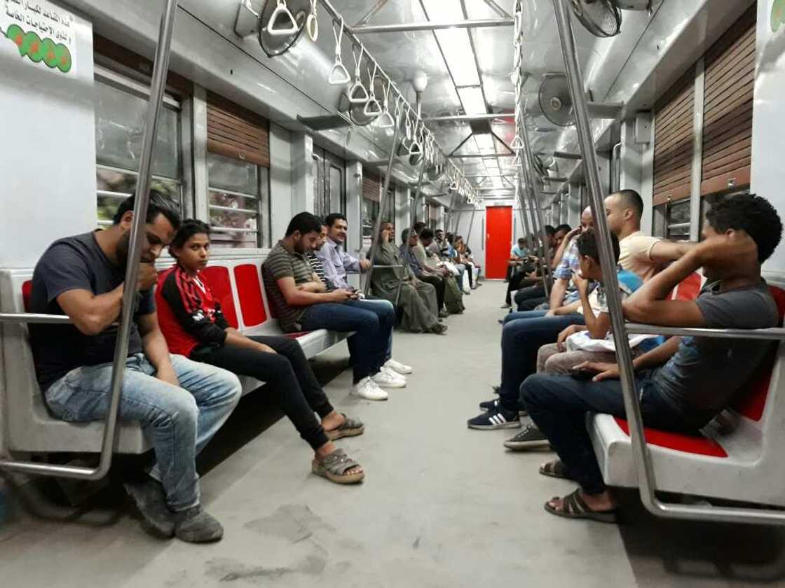 Cairo's metro is the oldest in the Arab world and reserves carriages for women who do not wish to ride with men