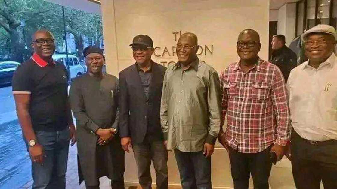 Governor Nyesom Wike, Seyi Makinde, Samuel Ortom, PDP, Atiku Abubakar Governor Nyesom Wike, Seyi Makinde, Samuel Ortom, PDP, Atiku Abubakar