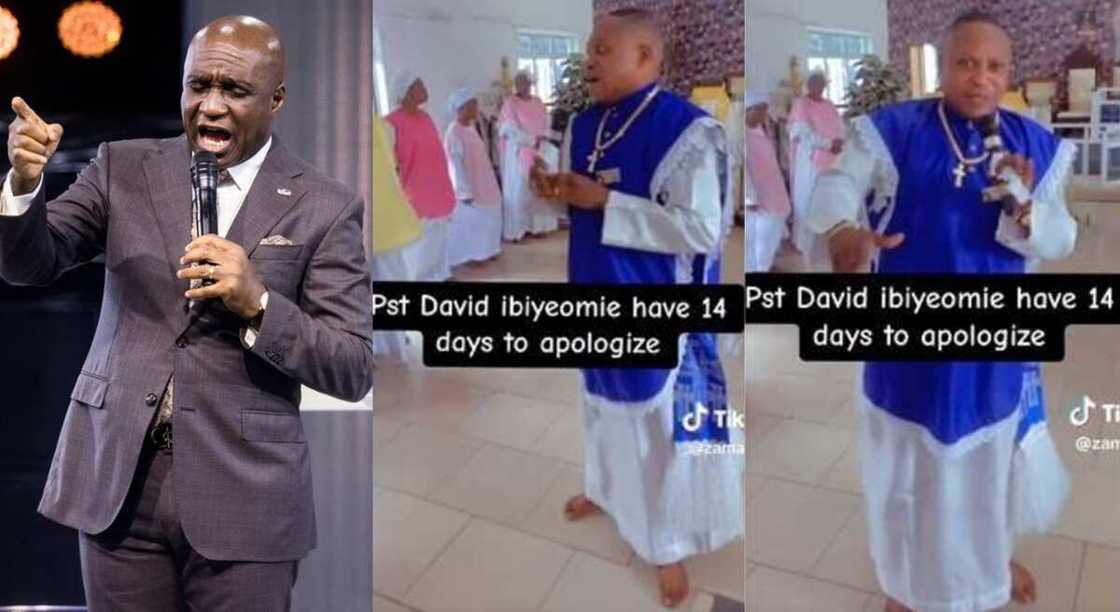 Photos of Pastor David Ibiyeomie.