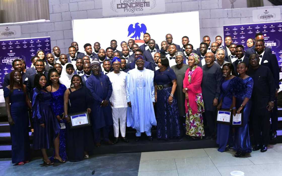 Dangote Cement Inducts Graduate Trainees To Boost Employment, Awards Outstanding Staff