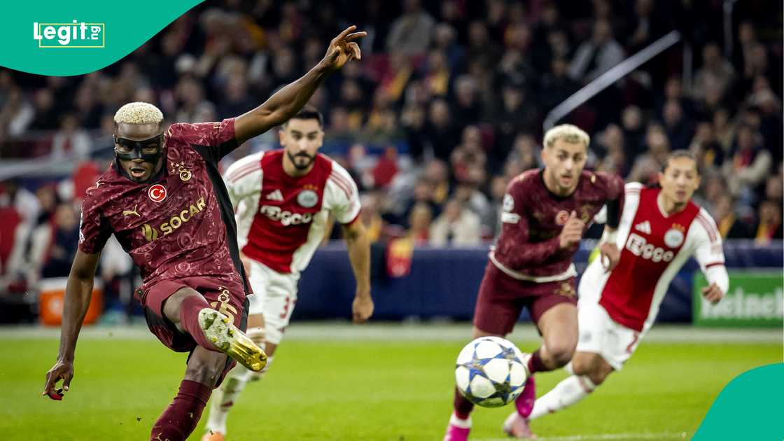 Victor Osimhen, Galatasaray, Ajax, Johan Cruijff Arena, Amsterdam, Netherlands, UEFA Champions League.