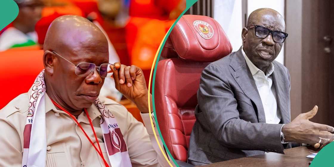 Oshiomhole throws Jibe at Obaseki after APC’s victory at Edo election