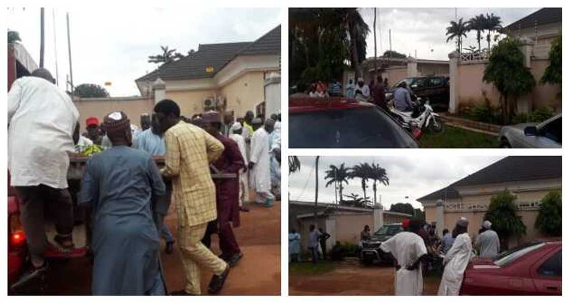 The house where Senator Na’Allah’s son was killed The house where Senator Na’Allah’s son was killed