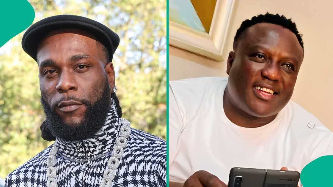 Burna Boy and tennis legend Roger Federer name their music GOATs.