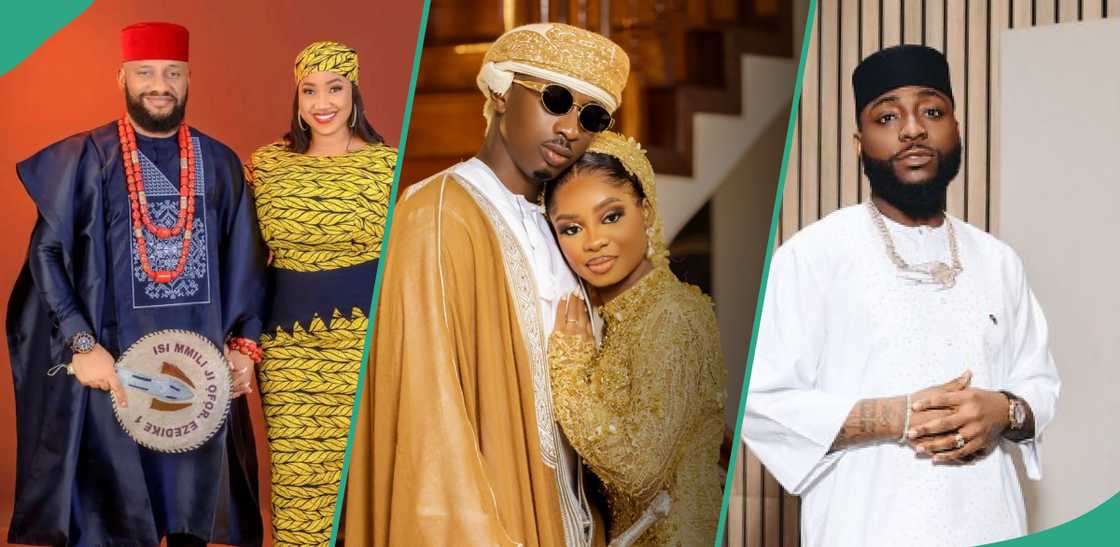 Yul Edochie and Judy Austin absent at Priscy and Juma’s Wedding, Davido absent at Priscy and Juma’s Wedding Yul Edochie and Judy Austin absent at Priscy and Juma’s Wedding, Davido absent at Priscy and Juma’s Wedding