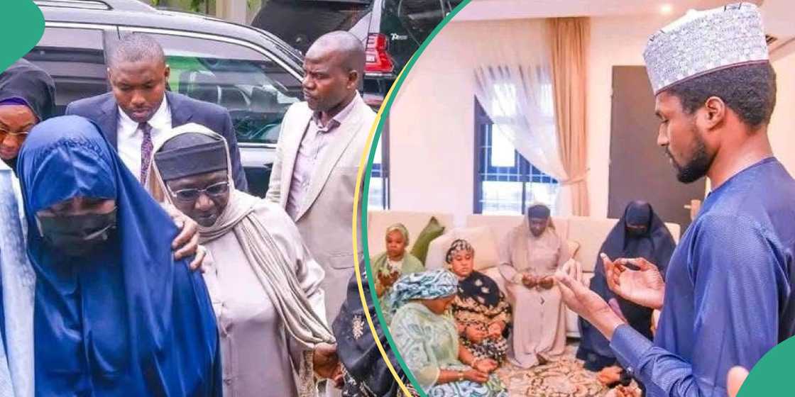 Buhari’s family returns to Kaduna from Daura 12 days after burial Buhari’s family returns to Kaduna from Daura 12 days after burial