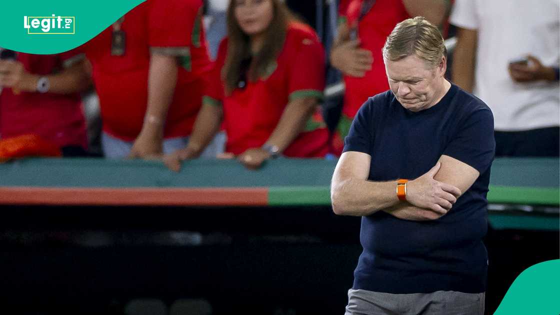 Ronald Koeman, Netherlands, Morocco, 2026 FIFA World Cup, USA. Ronald Koeman, Netherlands, Morocco, 2026 FIFA World Cup, USA.