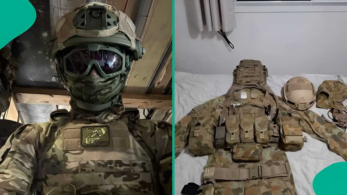 Soldier reacts to US airstrikes, urges end of terror Soldier reacts to US airstrikes, urges end of terror