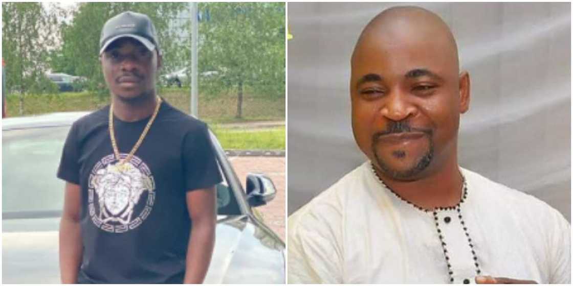 Get a father like mine: MC Oluomo's son addresses people who call his father a tout Get a father like mine: MC Oluomo's son addresses people who call his father a tout