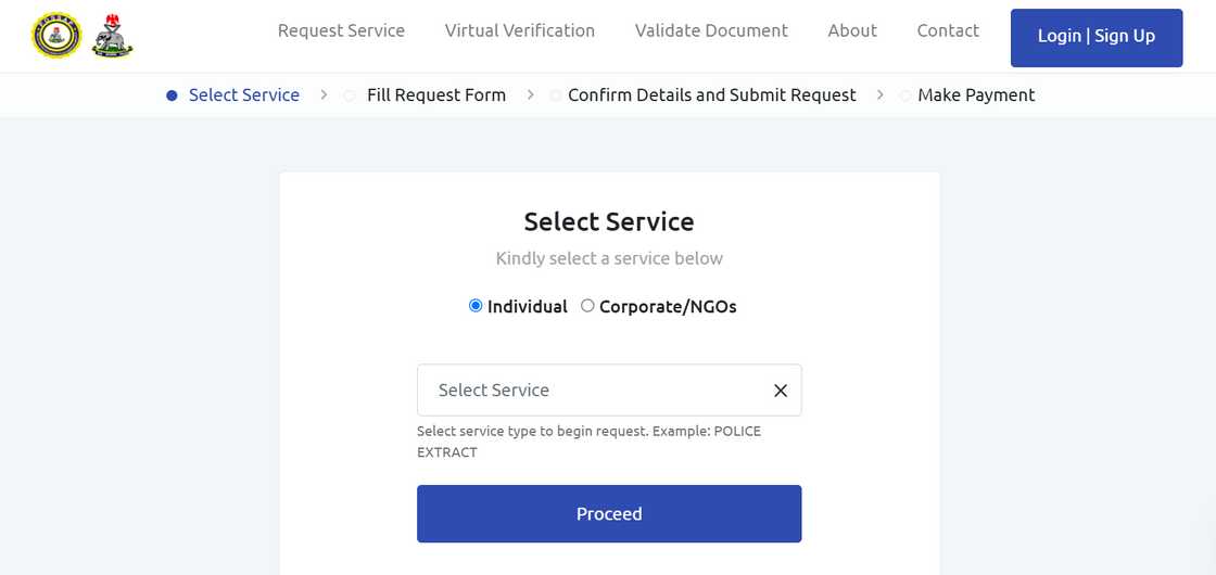 POSSAP portal POSSAP portal