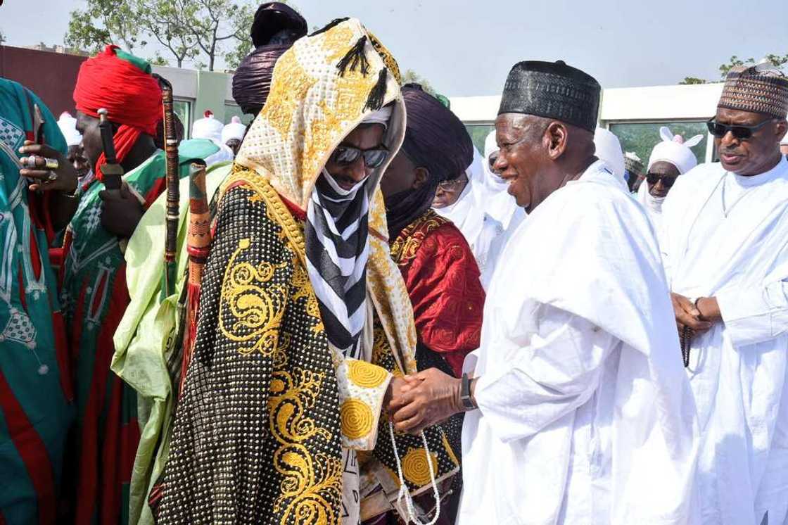 Ganduje says he has been urged to immediately dethrone Emir Sanusi Ganduje says he has been urged to immediately dethrone Emir Sanusi