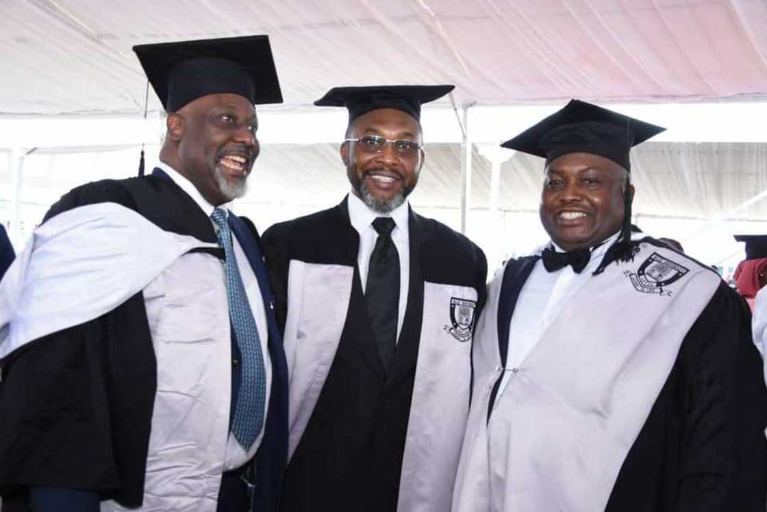 Baze University Convocation: Dino Melaye, Ifeanyi Ubah, Osita Chidoka Graduated and Courses They Studied Baze University Convocation: Dino Melaye, Ifeanyi Ubah, Osita Chidoka Graduated and Courses They Studied