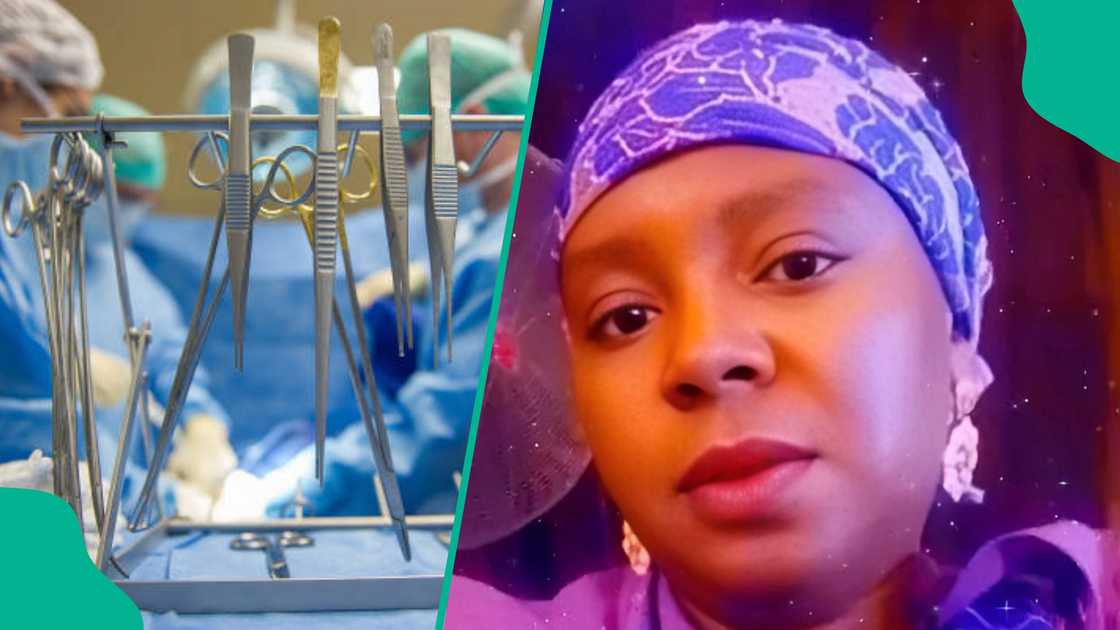 Aisha Umar da aka bar almakashi a cikinta Aisha Umar da aka bar almakashi a cikinta