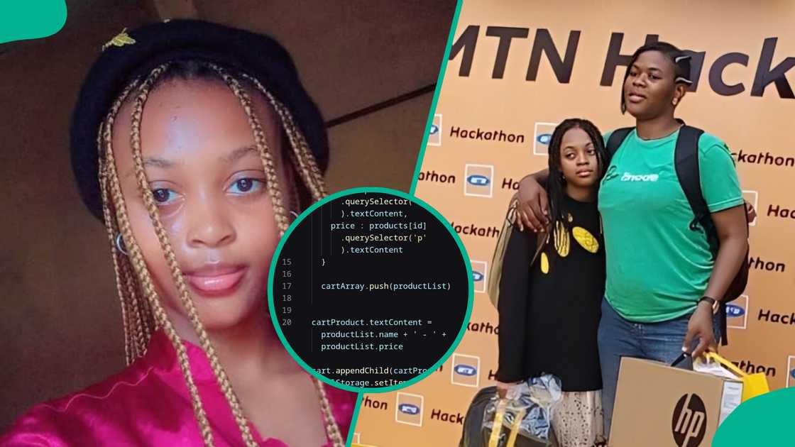 A Nigerian SS3 student who started coding at eight shares how she used her phone to create websites.