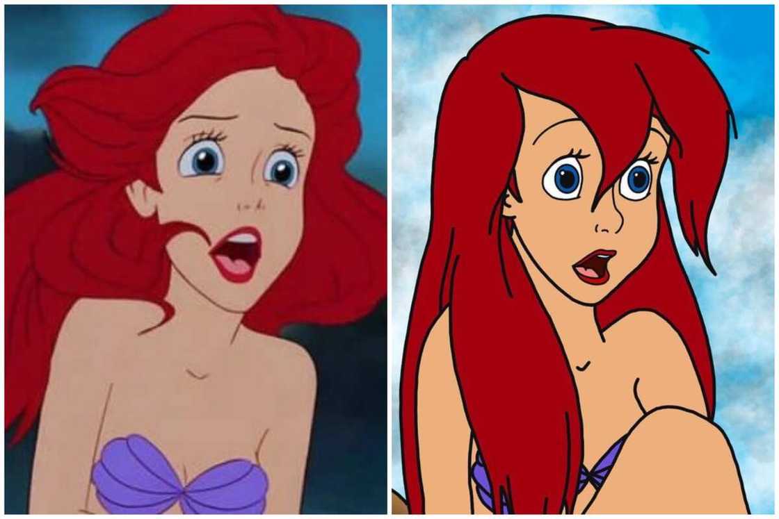 Female cartoon characters